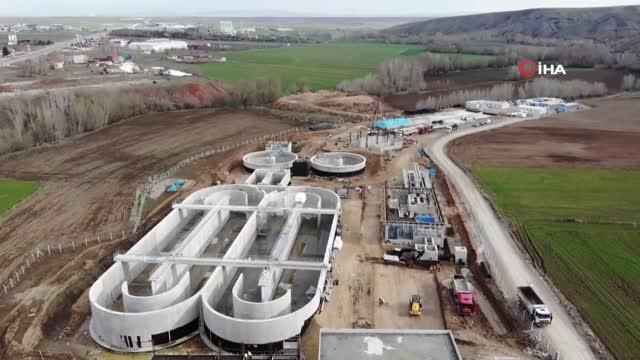 Sorgun Atık Su Arıtma Tesisi inşaatının yüzde 80'i tamamlandı