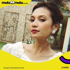 Biasa Tampil Natural, 7 Potret Indah Permatasari Pakai Makeup Tebal Bikin Pangling