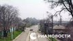 Un dron graba el estado de la planta siderúrgica de Azovstal en Mariúpol