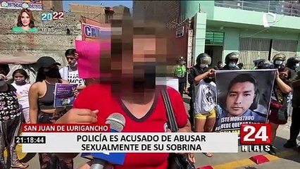 SJL: denuncian que policía en estado de ebriedad violó a su sobrina de 19 años en reunión familiar