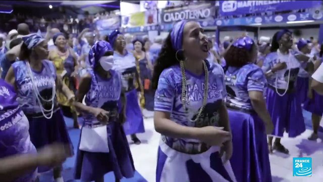Brésil : après deux ans d'absence, le carnaval de Rio enfin de retour