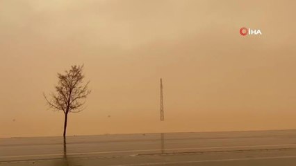 Bitlis'te gökten adeta çamur yağdı