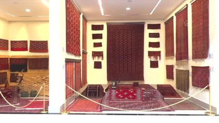 Türkmen motiflerini Orta Çağ'dan bugüne taşıyan halılar müzede sergileniyor