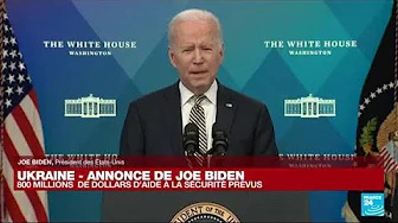 WASHINGTON PRÉPARE UN NOUVEAU PAQUET D'AIDE MILITAIRE À L'UKRAINE