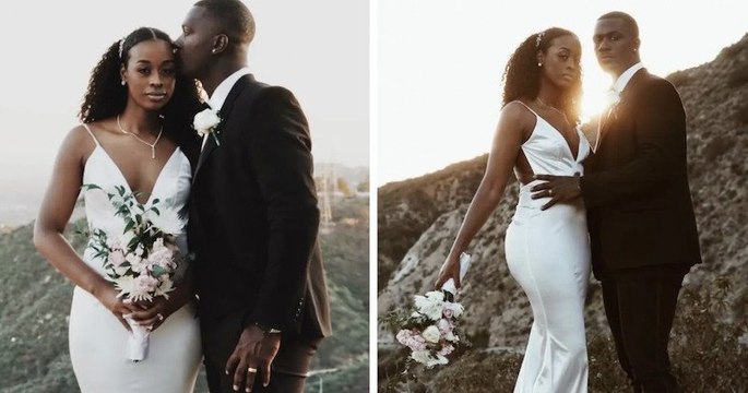 Avec un budget de 500 dollars et une robe de mariée à 47 dollars, un couple a réussi à organiser un mariage féerique