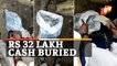 Rs 32 Lakh Cash Buried Underground Recovered By Sambalpur Police
