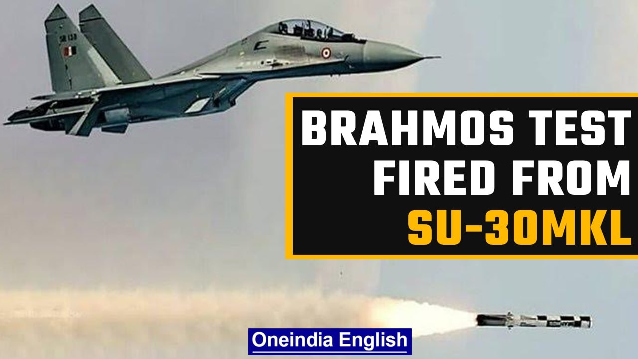 IAF successfully tests fire BrahMos from Su30-M...