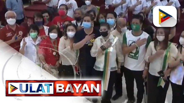 BBM at Mayor Sara, magkahiwalay na nangampanya sa Occidental Mindoro at Batangas