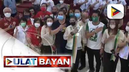 BBM at Mayor Sara, magkahiwalay na nangampanya sa Occidental Mindoro at Batangas