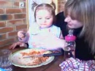 je mange comme une grande