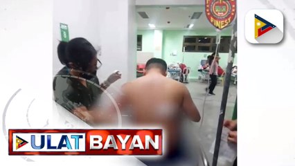 Pag-aresto sa lalaking nagwala at nanaksak ng pulis sa Pandacan, Maynila, sapul sa CCTV