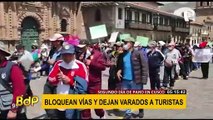 Segundo día de paro: restringen venta de pasajes de Arequipa a Cusco