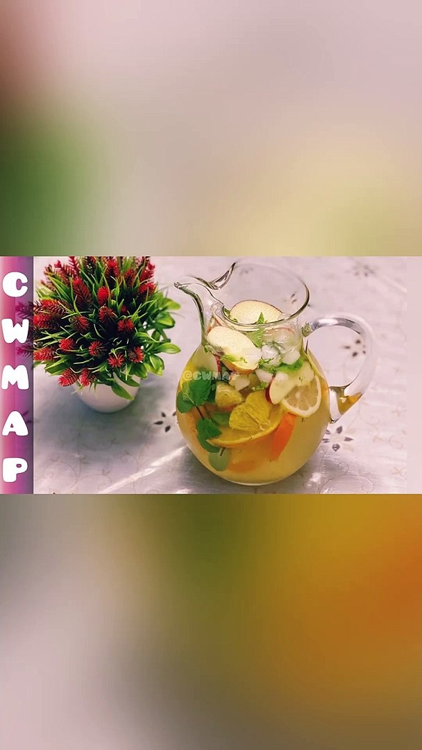Summer Special Alcohol Free Sugar Free Arabic Champagne | Saudi Champagne  ❗️ Recipe By CWMAP - video Dailymotion