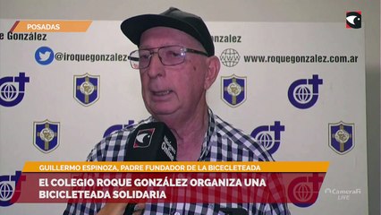 El colegio Roque González organiza una bicicleteada solidaria