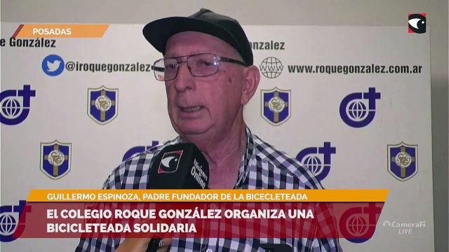 El colegio Roque González organiza una bicicleteada solidaria