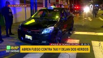 Balacera en Risso: Presuntos sicarios atacaron a cinco personas en un taxi