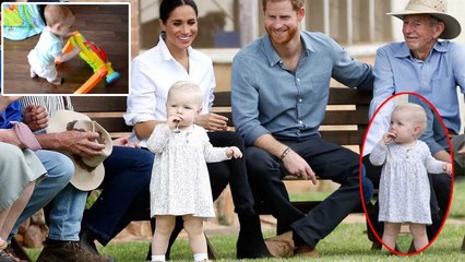 Sweet Moment: Prince Harry shares Lilibet Diana's first steps!