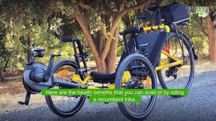 What are the Health Benefits of Riding a Recumbent Trike