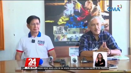 Lacson, tinanong tungkol sa alok ng Comelec na dagdag-seguridad matapos ang pamamaril sa grupo ni De Guzman | 24 Oras