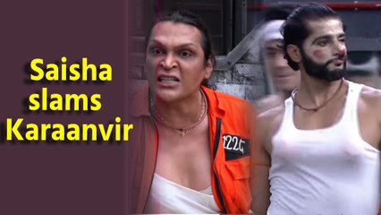 'Lock Upp': Saisha Shinde offended as Kaaranvir Bohra mocks her for breast implants