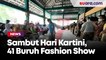 Sambut Hari Kartini, 41 Buruh Gendong Fashion Show di Pasar Beringharjo Jogja