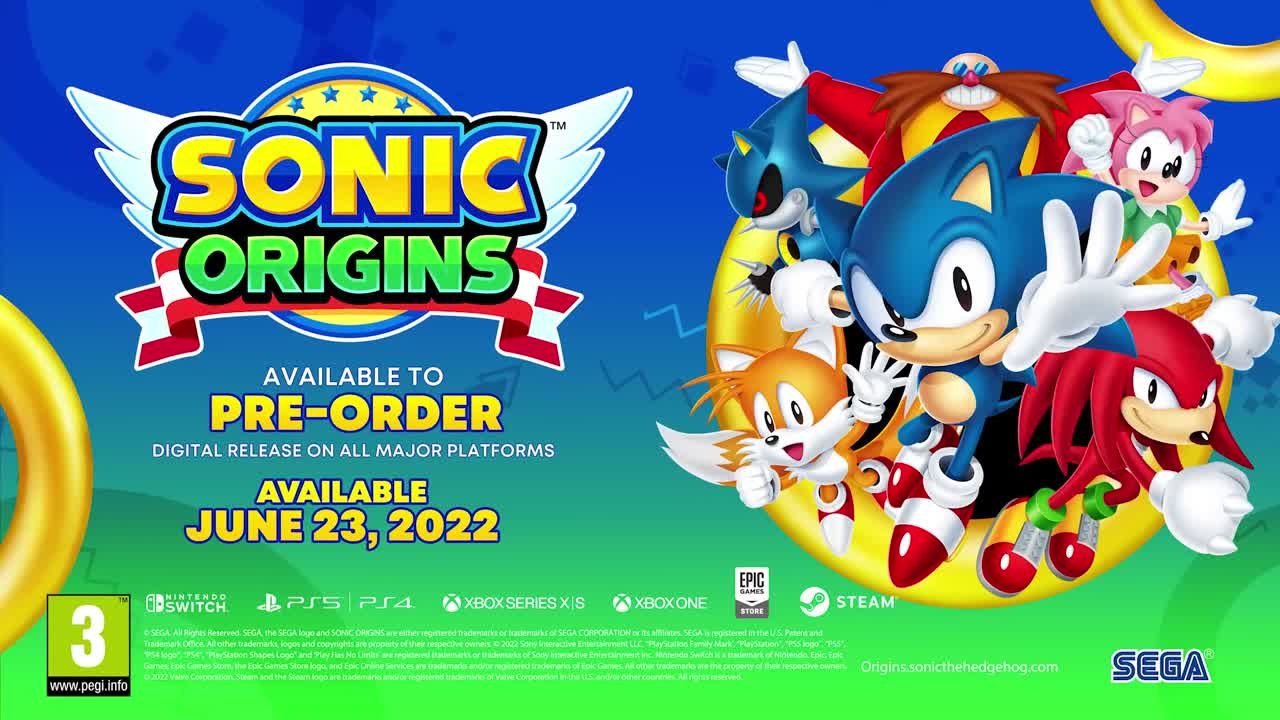 Sonic Origins   Official Trailer