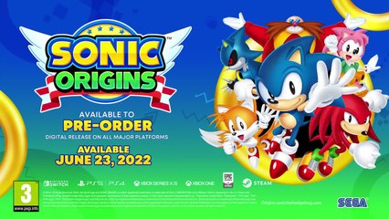 Sonic Origins   Official Trailer