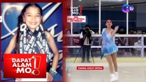 Dapat Alam Mo!: Kapuso actress na si Ashley Ortega, bumida sa isang ice skating performance!