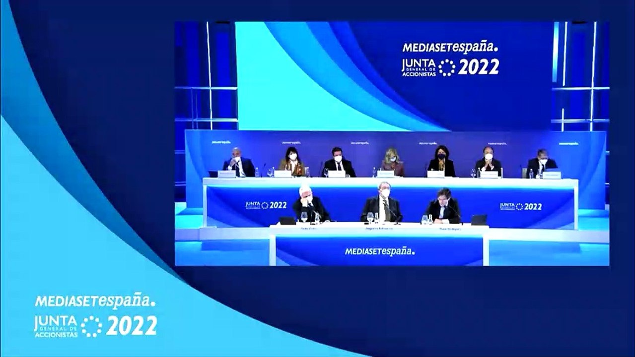 Antonio David Flores la lía en la Junta de Accionistas de Mediaset España
