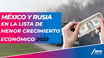 México y Rusia, los países con menor crecimiento económico en 2022: Pedro Tello