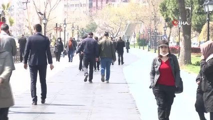 Soğuk havaların ardından güneş keyfi