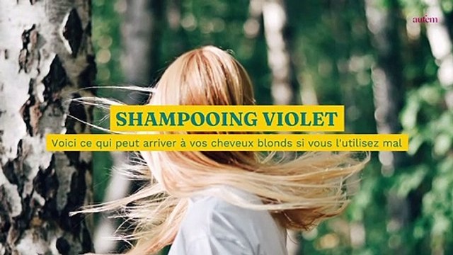 Voici ce qui peut arriver à vos cheveux blonds si vous utilisez mal votre shampooing violet
