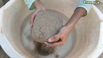Mud Grainy Sand Cement Water Crumble Dipping Satisfying Cr: Rajpoot ASMR