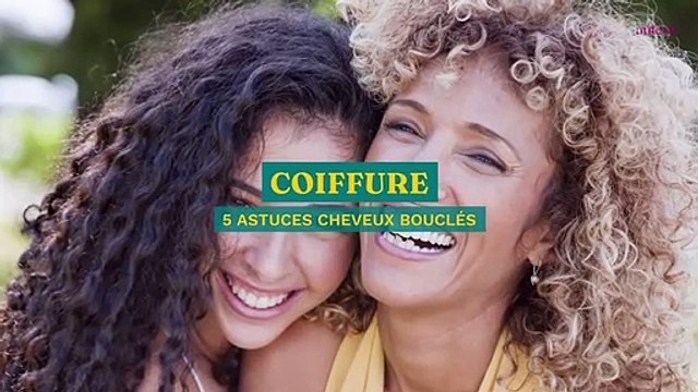 Coiffure : 5 astuces cheveux bouclés