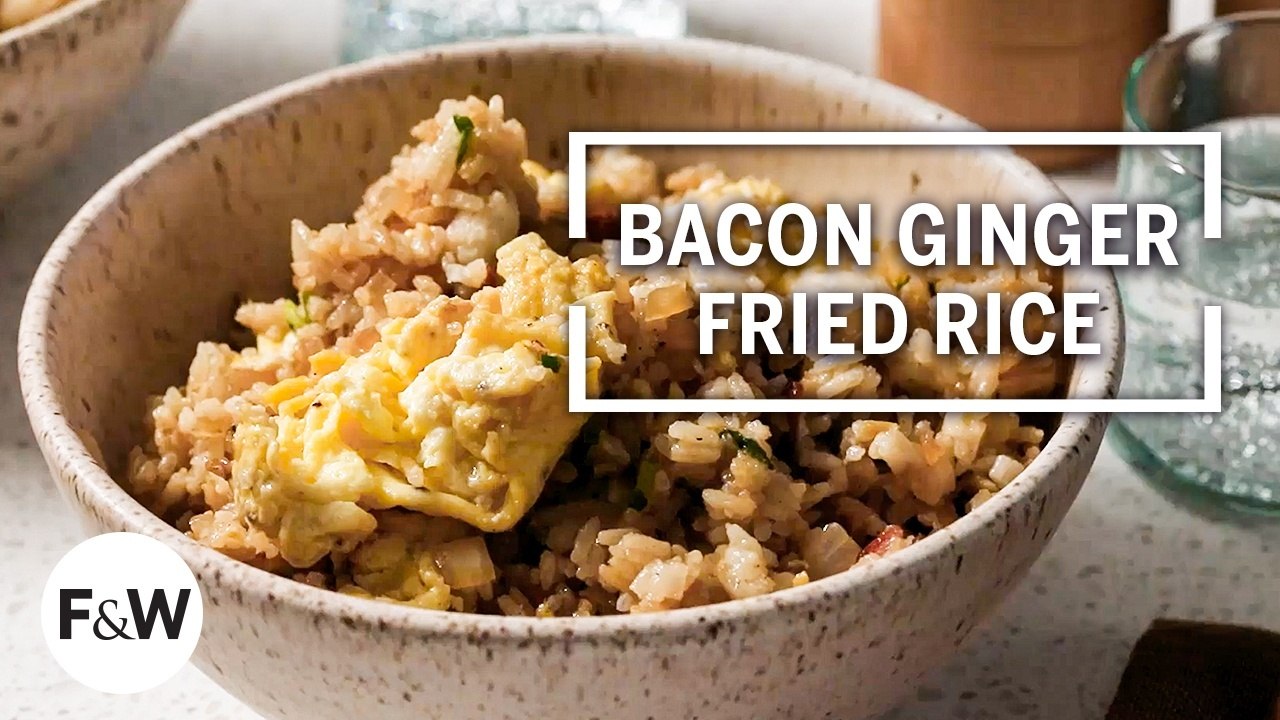 Bacon Ginger Fried Rice video Dailymotion
