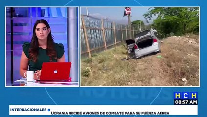 ¡Otro vehículo se accidenta en "rotonda de la muerte" en Comayagua!