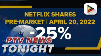 Netflix stock slumps after slip in subscribers