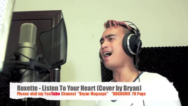 Roxette - Listen To Your Heart (Cover by Bryan Magsayo AKA Puppyjlo)