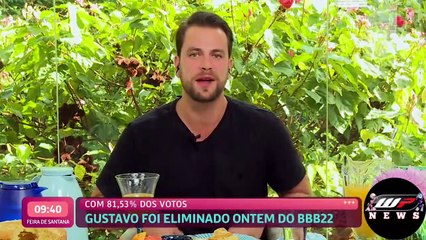 Gustavo no Mais Você com Ana Maria Braga