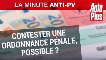Contester une ordonnance pénale, possible ?