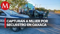 Autoridades de Oaxaca detienen a presunta implicada en rapto de joven