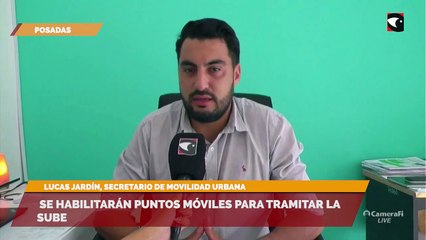 Se habilitarán puntos móviles para tramitar la sube