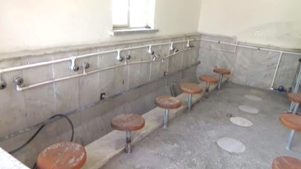 Karapınar'da caminin muslukları çalındı