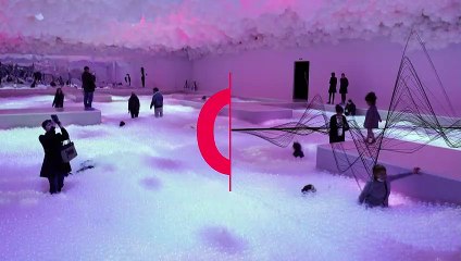 Arte insuflável em exposição em Paris