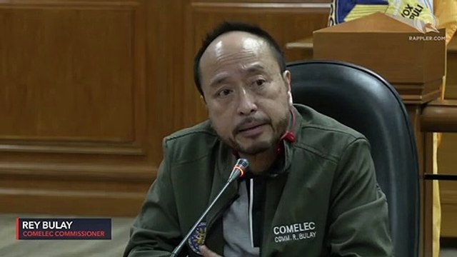Comelec's Rey Bulay threatens to have poll body critics arrested