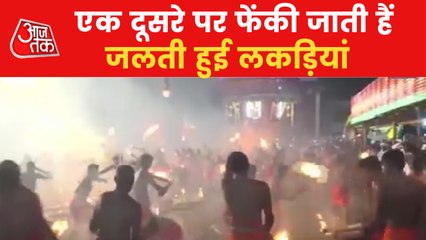 Agnikhela festival celebration at Mangaluru temple