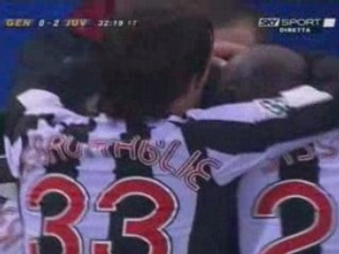 Genoa 0-2 Juventus Trezeguet