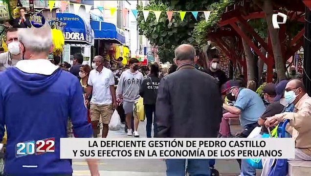 Pedro Castillo: ¿Cuál es la situación económica del país a nueve meses de su gobierno?