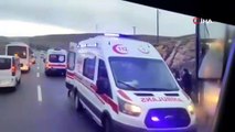 Şanlıurfa'da 15 işçinin yaralandığı kazanın görüntüleri ortaya çıktı