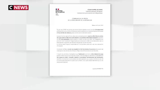 Un lycéen poignardé à Chelles